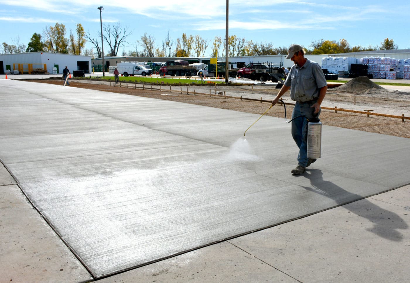 Curing Concrete