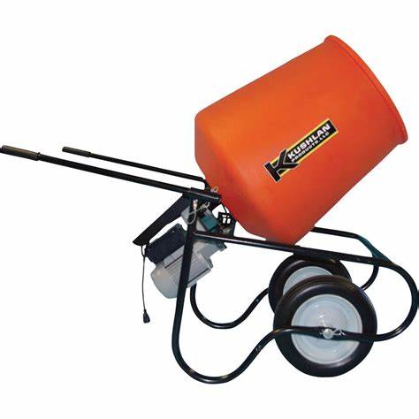 electric concrete mixer